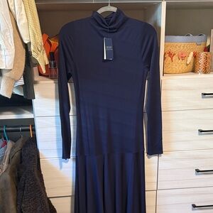 Polo by Ralph Lauren Midnight Blue Long Sleeve Dress